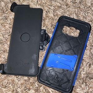 Durable samsung s9 case with belt clip